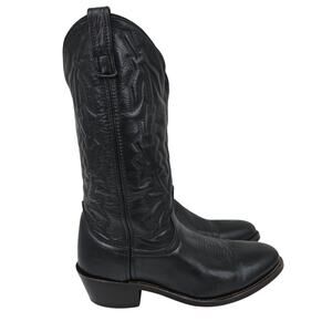 Laredo Men's Jacksonville Western Cowboy Boots Black 8 Extra Wide